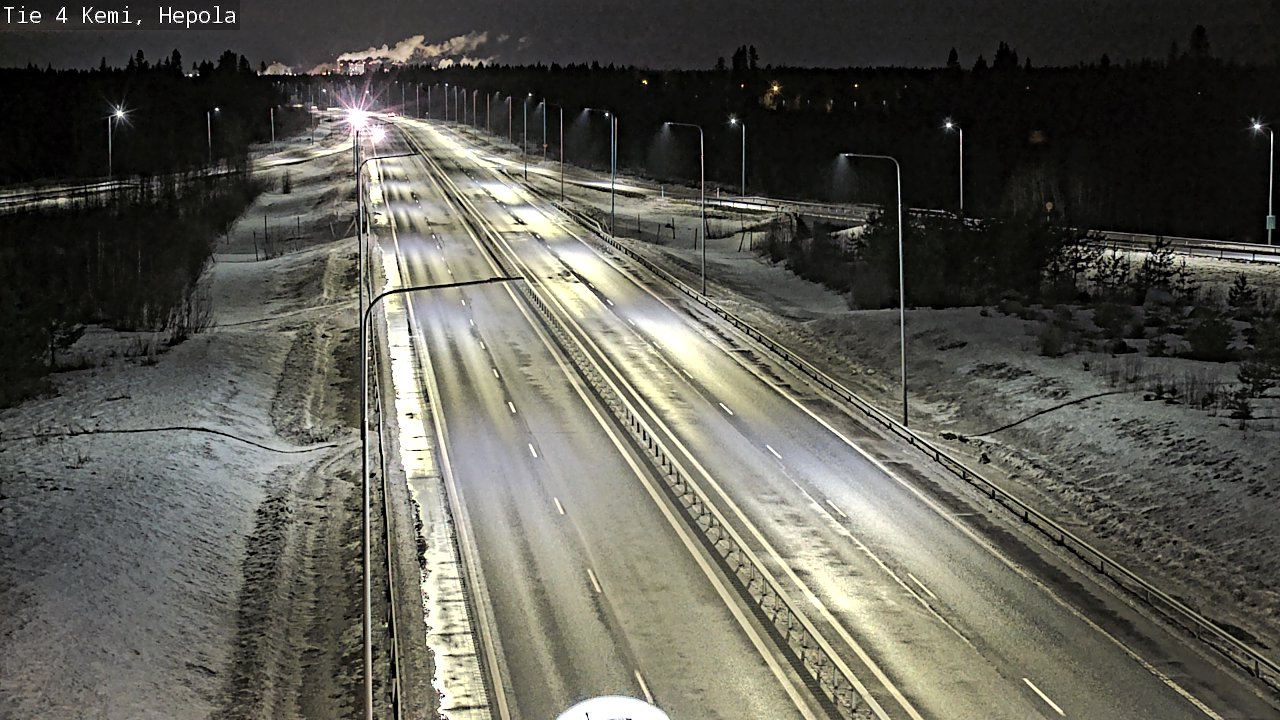 Kelikamerat Kuva Tie 4 Kemi, Hepola, Kemi, Lappi