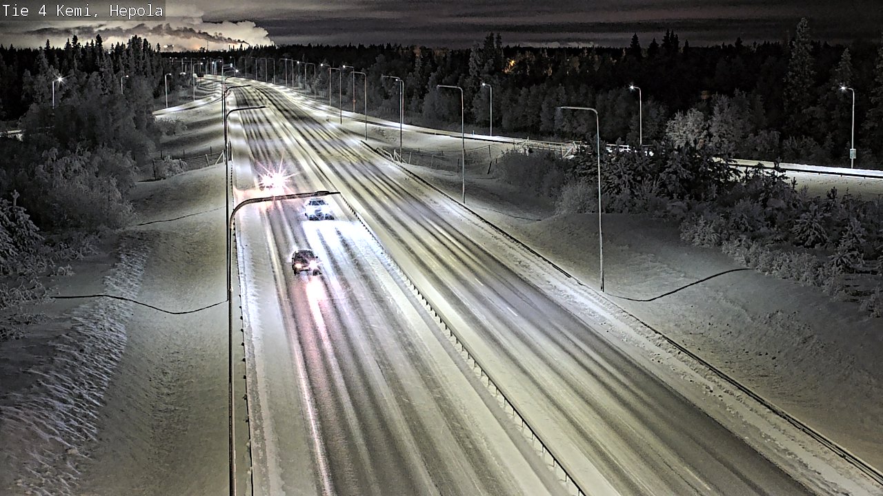 Kelikamerat Kuva Tie 4 Kemi, Hepola, Kemi, Lappi