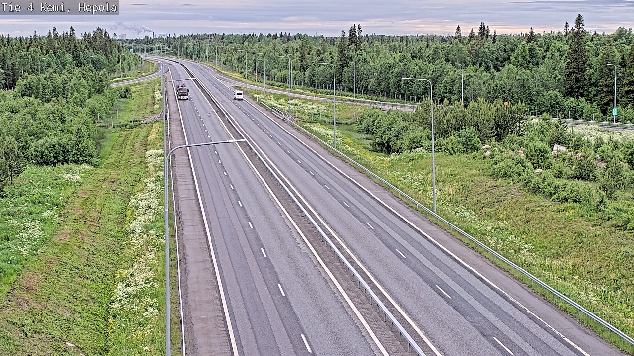 Kelikamerat Kuva Tie 4 Kemi, Hepola, Kemi, Lappi