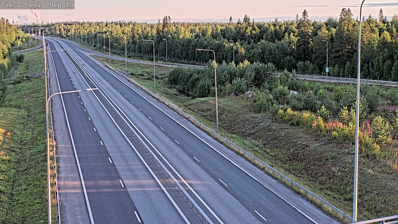 Weather Camera Image Road 4 Kemi, Hepola, Kemi, Lappi