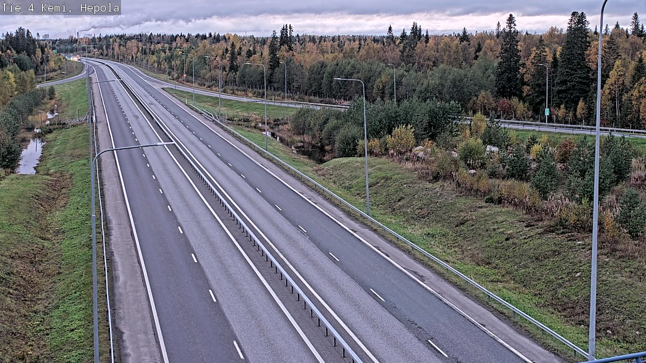 Kelikamerat Kuva Tie 4 Kemi, Hepola, Kemi, Lappi