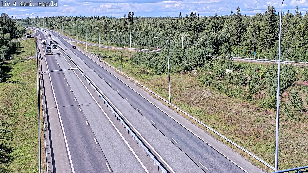 Kelikamerat Kuva Tie 4 Kemi, Hepola, Kemi, Lappi