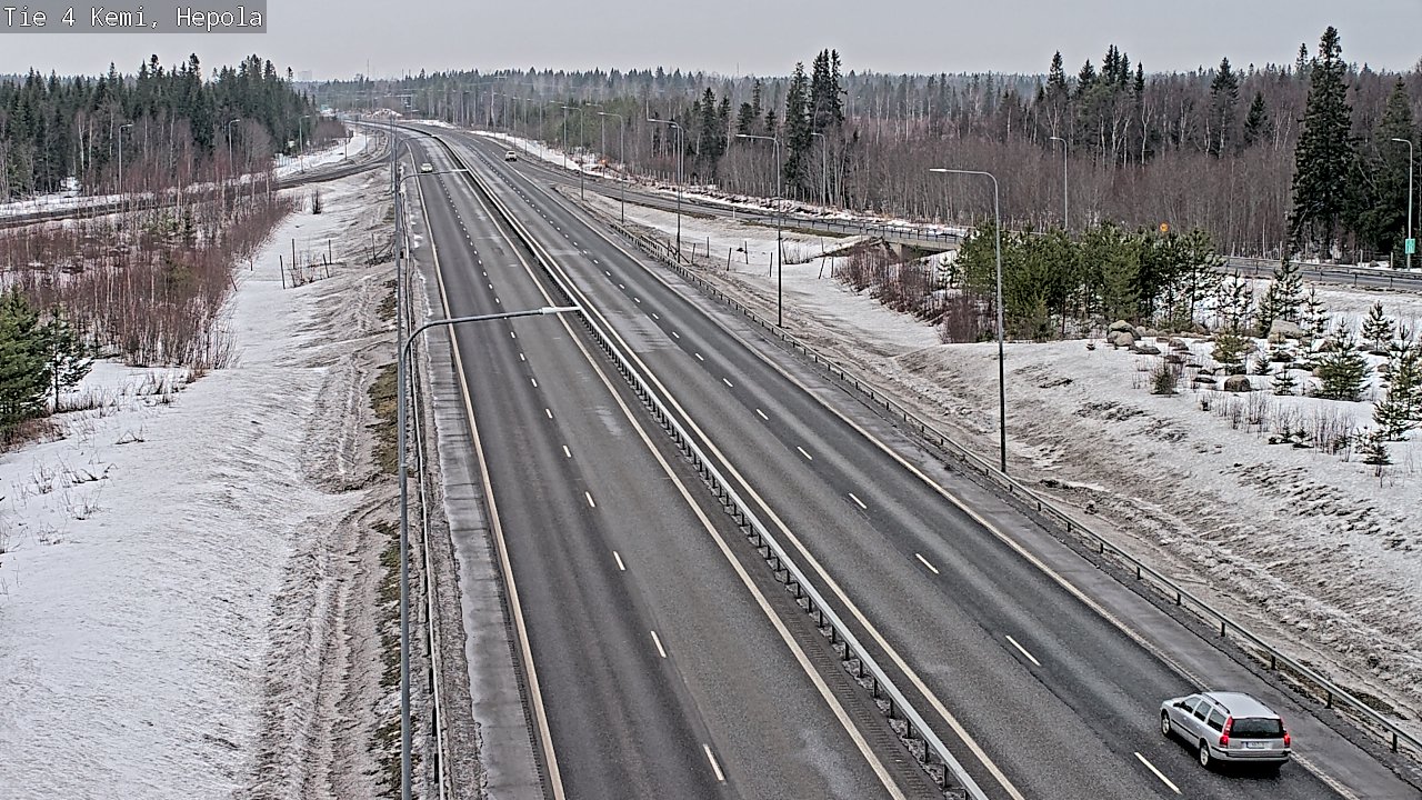 Weather Camera Image Road 4 Kemi, Hepola, Kemi, Lappi