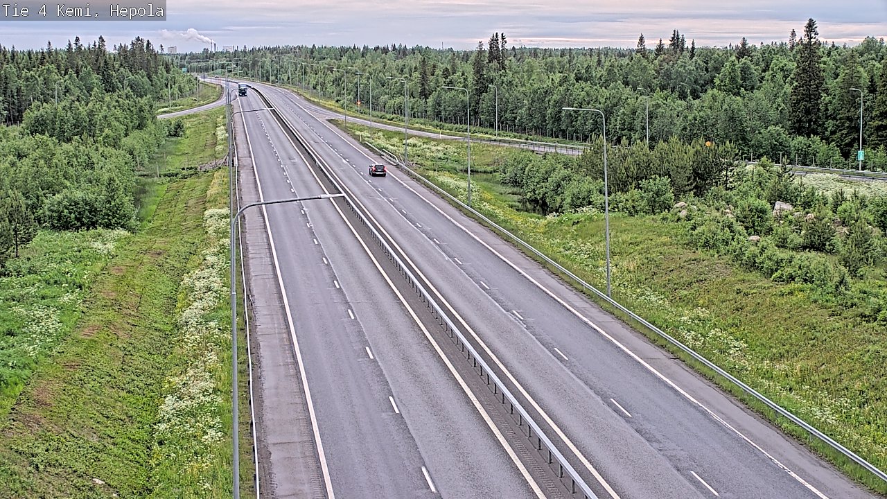 Kelikamerat Kuva Tie 4 Kemi, Hepola, Kemi, Lappi