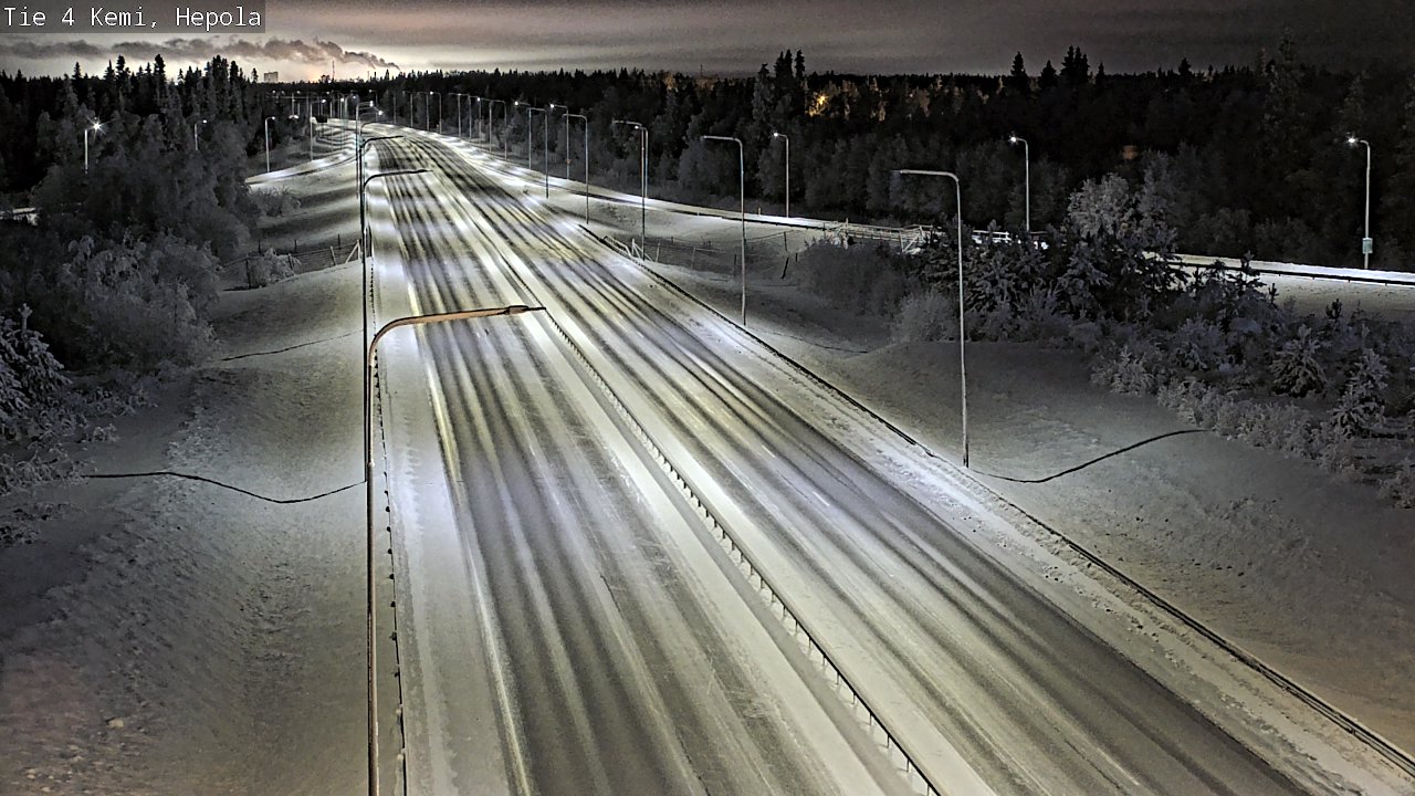 Kelikamerat Kuva Tie 4 Kemi, Hepola, Kemi, Lappi