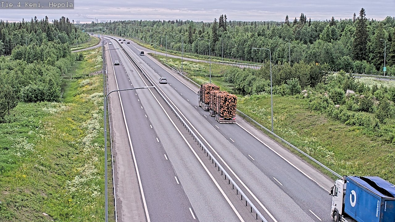 Kelikamerat Kuva Tie 4 Kemi, Hepola, Kemi, Lappi
