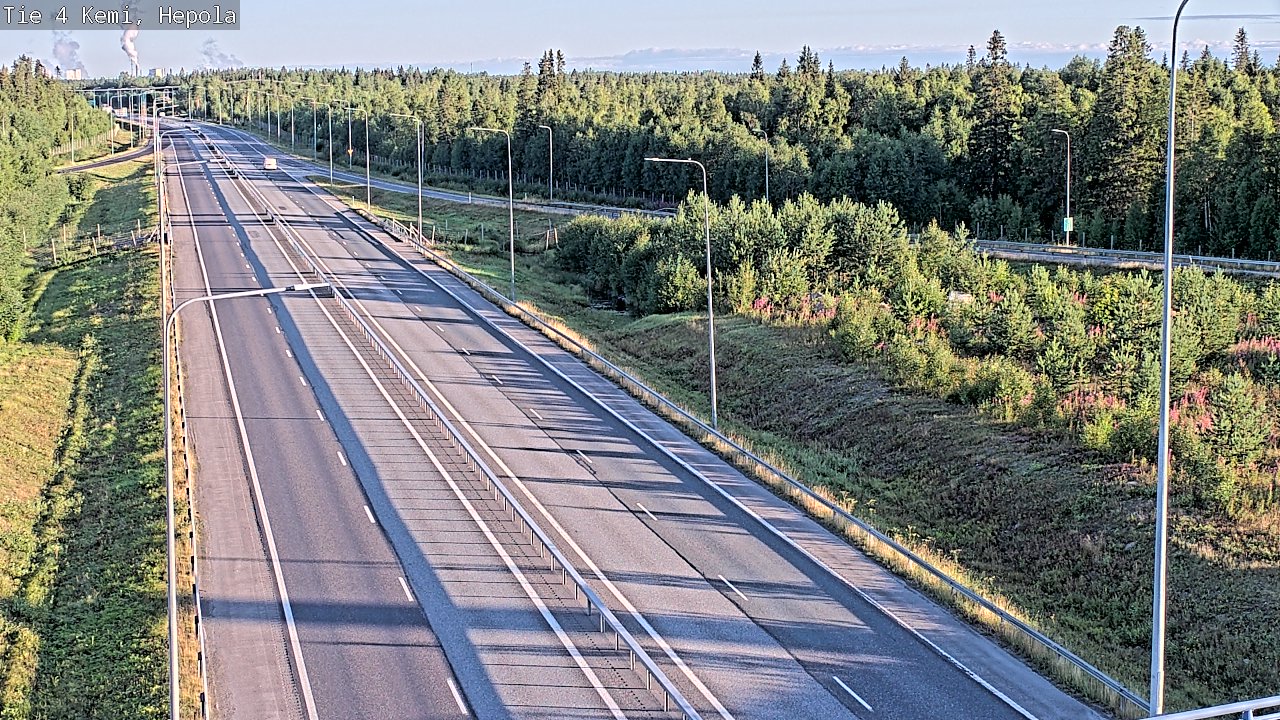 Weather Camera Image Road 4 Kemi, Hepola, Kemi, Lappi