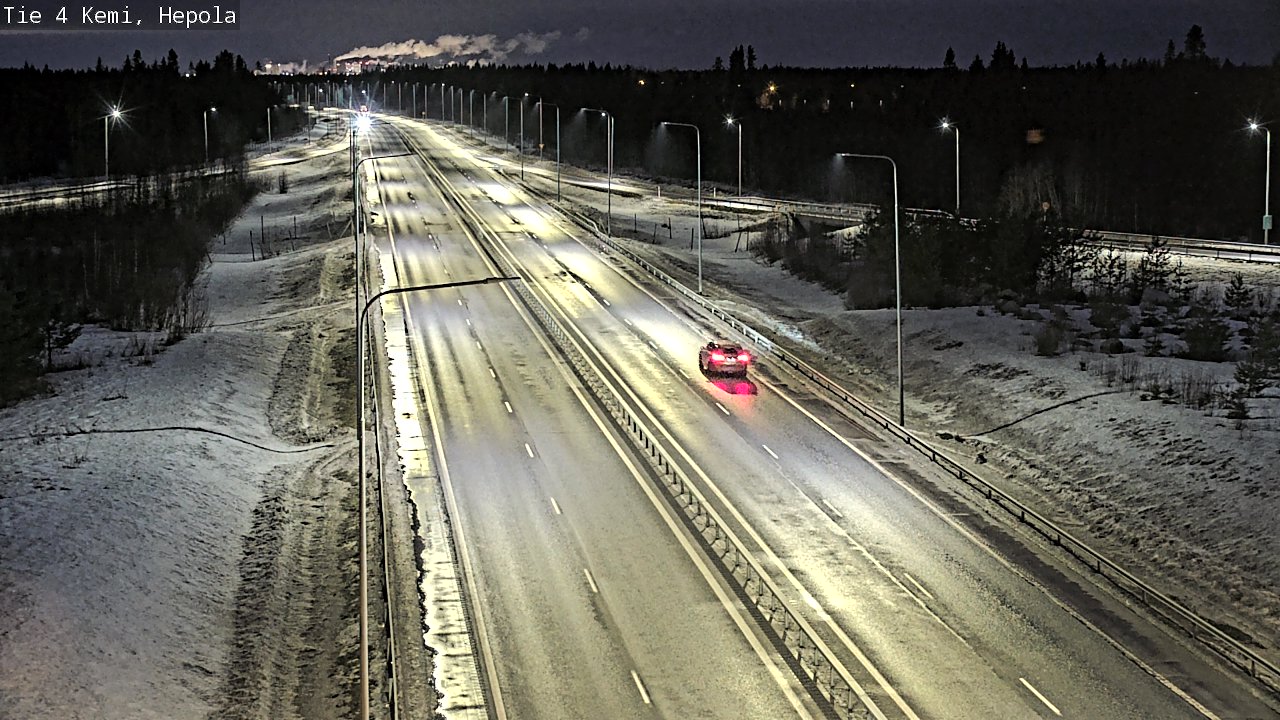 Kelikamerat Kuva Tie 4 Kemi, Hepola, Kemi, Lappi