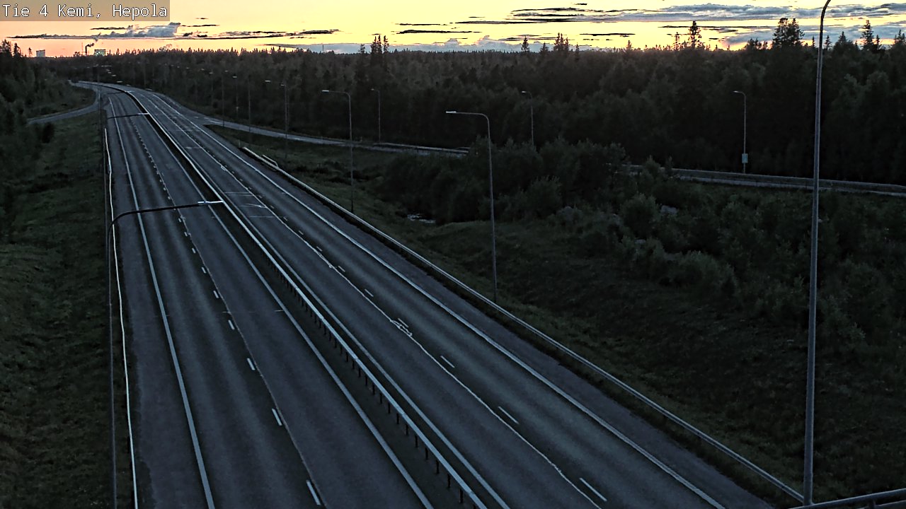 Kelikamerat Kuva Tie 4 Kemi, Hepola, Kemi, Lappi