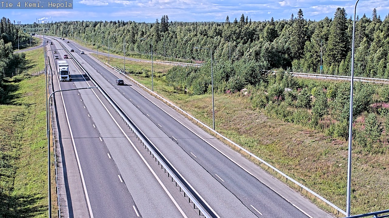 Kelikamerat Kuva Tie 4 Kemi, Hepola, Kemi, Lappi