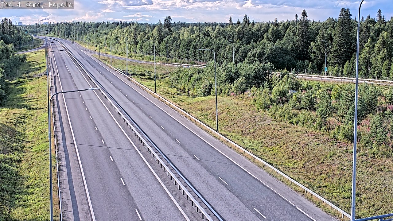 Kelikamerat Kuva Tie 4 Kemi, Hepola, Kemi, Lappi