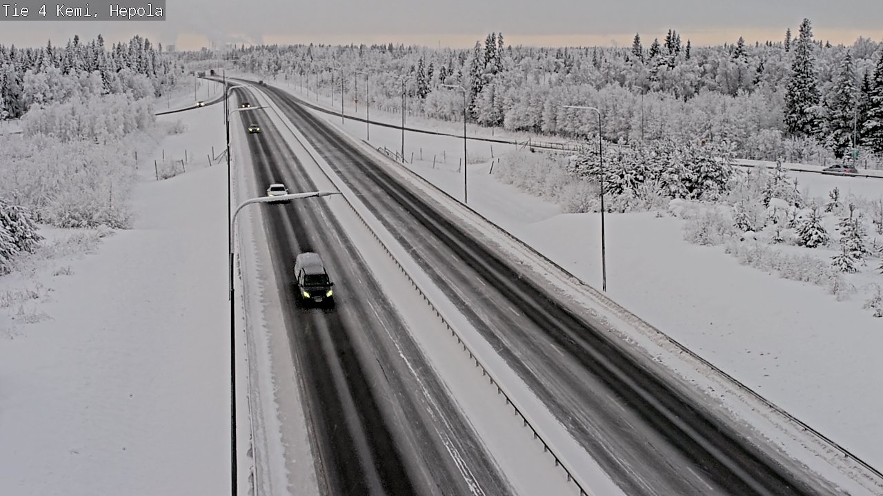 Kelikamerat Kuva Tie 4 Kemi, Hepola, Kemi, Lappi