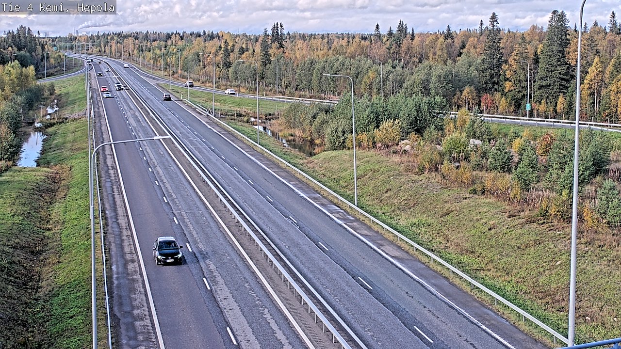 Kelikamerat Kuva Tie 4 Kemi, Hepola, Kemi, Lappi