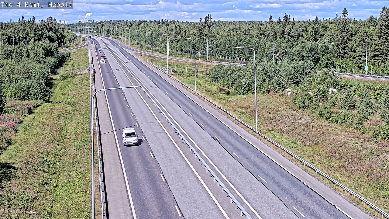 Kelikamerat Kuva Tie 4 Kemi, Hepola, Kemi, Lappi