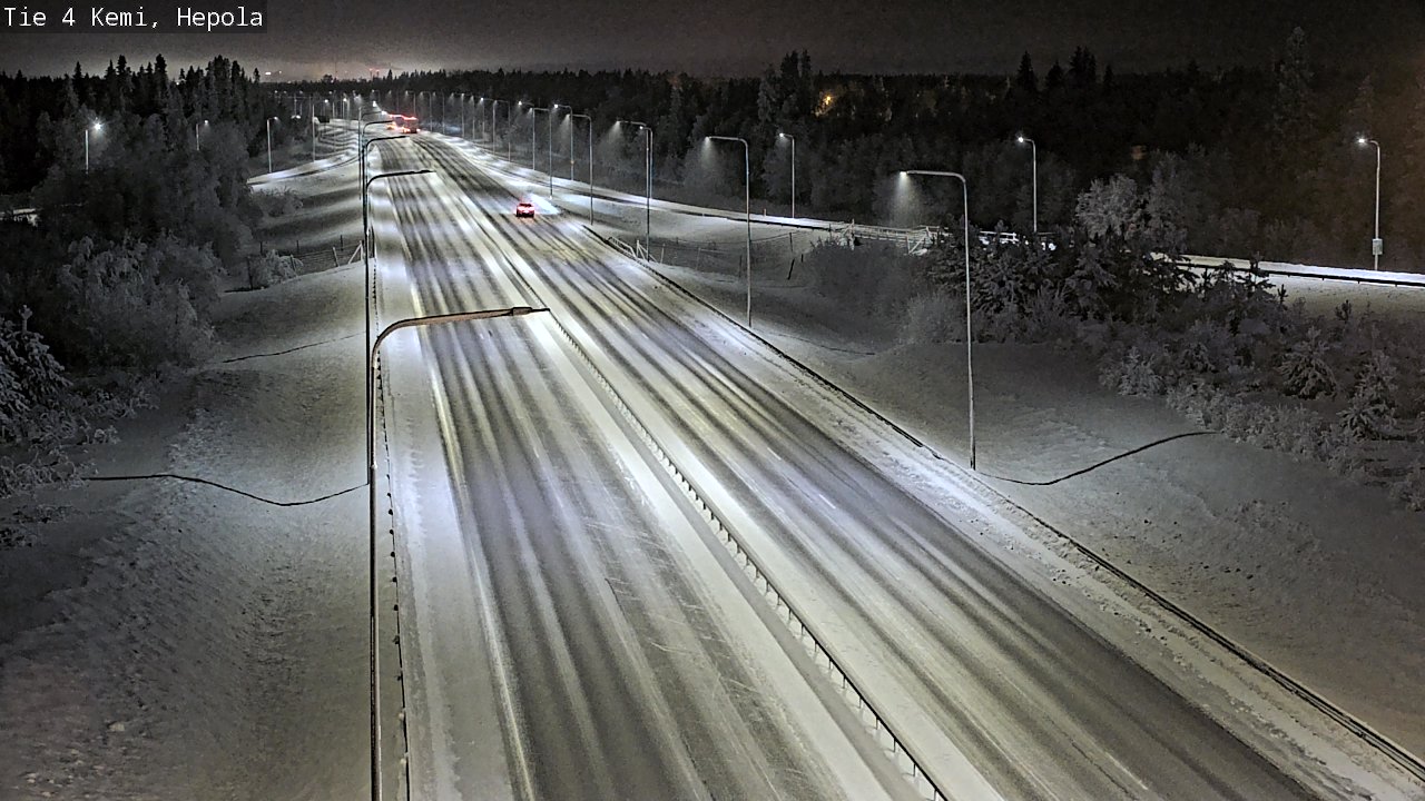 Kelikamerat Kuva Tie 4 Kemi, Hepola, Kemi, Lappi