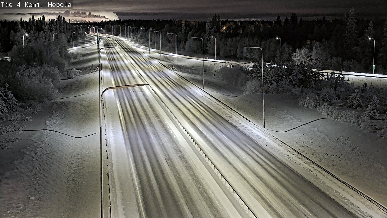 Kelikamerat Kuva Tie 4 Kemi, Hepola, Kemi, Lappi