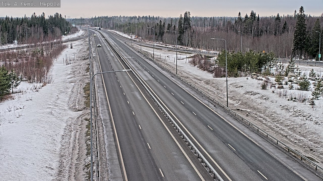 Kelikamerat Kuva Tie 4 Kemi, Hepola, Kemi, Lappi