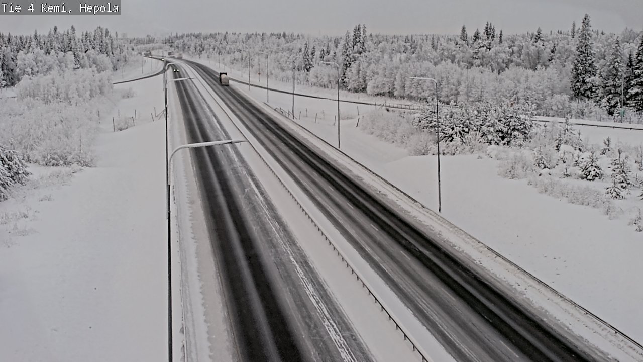 Kelikamerat Kuva Tie 4 Kemi, Hepola, Kemi, Lappi