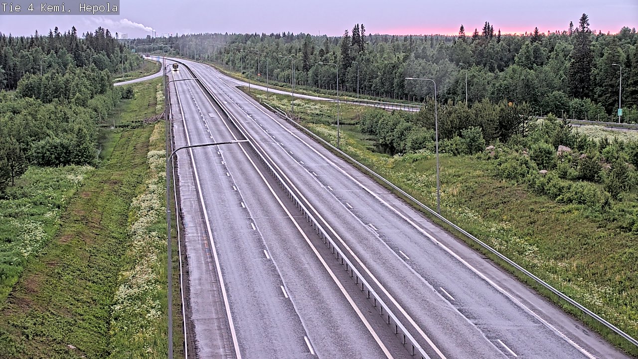 Kelikamerat Kuva Tie 4 Kemi, Hepola, Kemi, Lappi