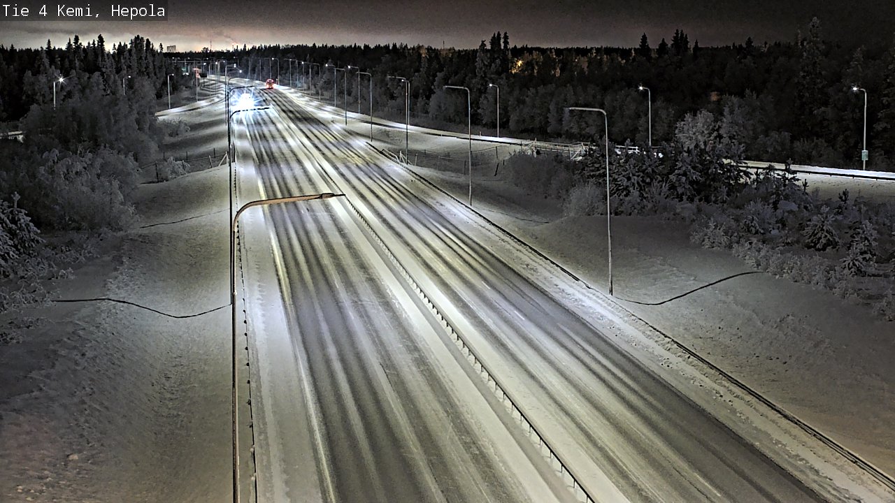 Kelikamerat Kuva Tie 4 Kemi, Hepola, Kemi, Lappi