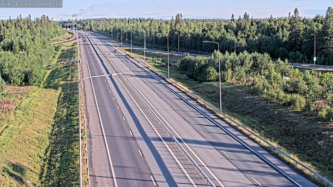 Kelikamerat Kuva Tie 4 Kemi, Hepola, Kemi, Lappi