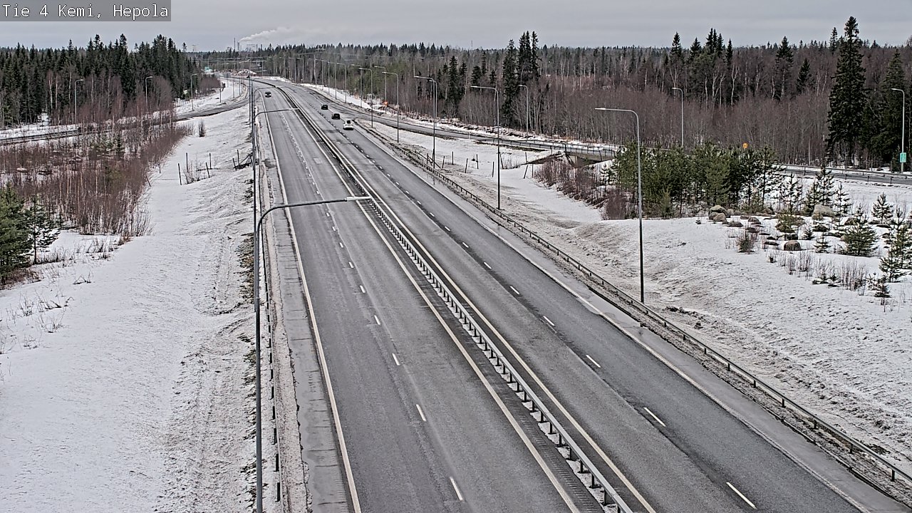 Kelikamerat Kuva Tie 4 Kemi, Hepola, Kemi, Lappi