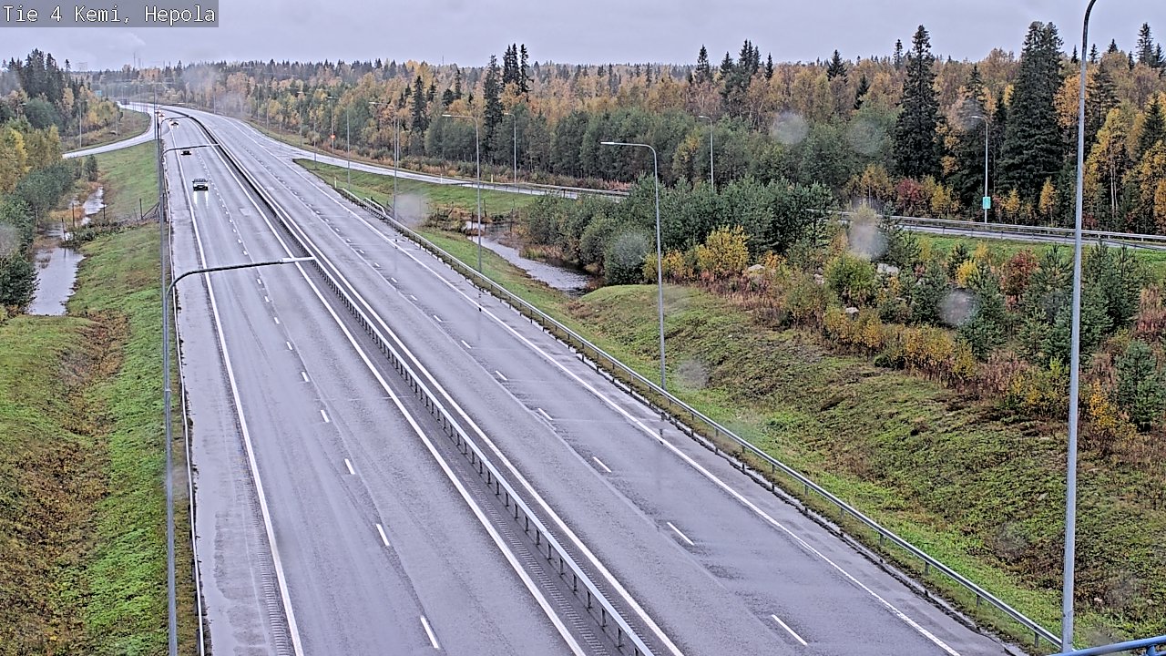 Weather Camera Image Road 4 Kemi, Hepola, Kemi, Lappi