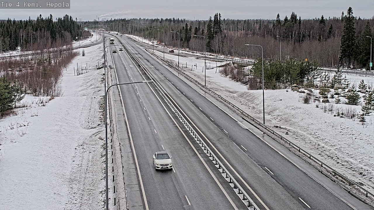 Kelikamerat Kuva Tie 4 Kemi, Hepola, Kemi, Lappi