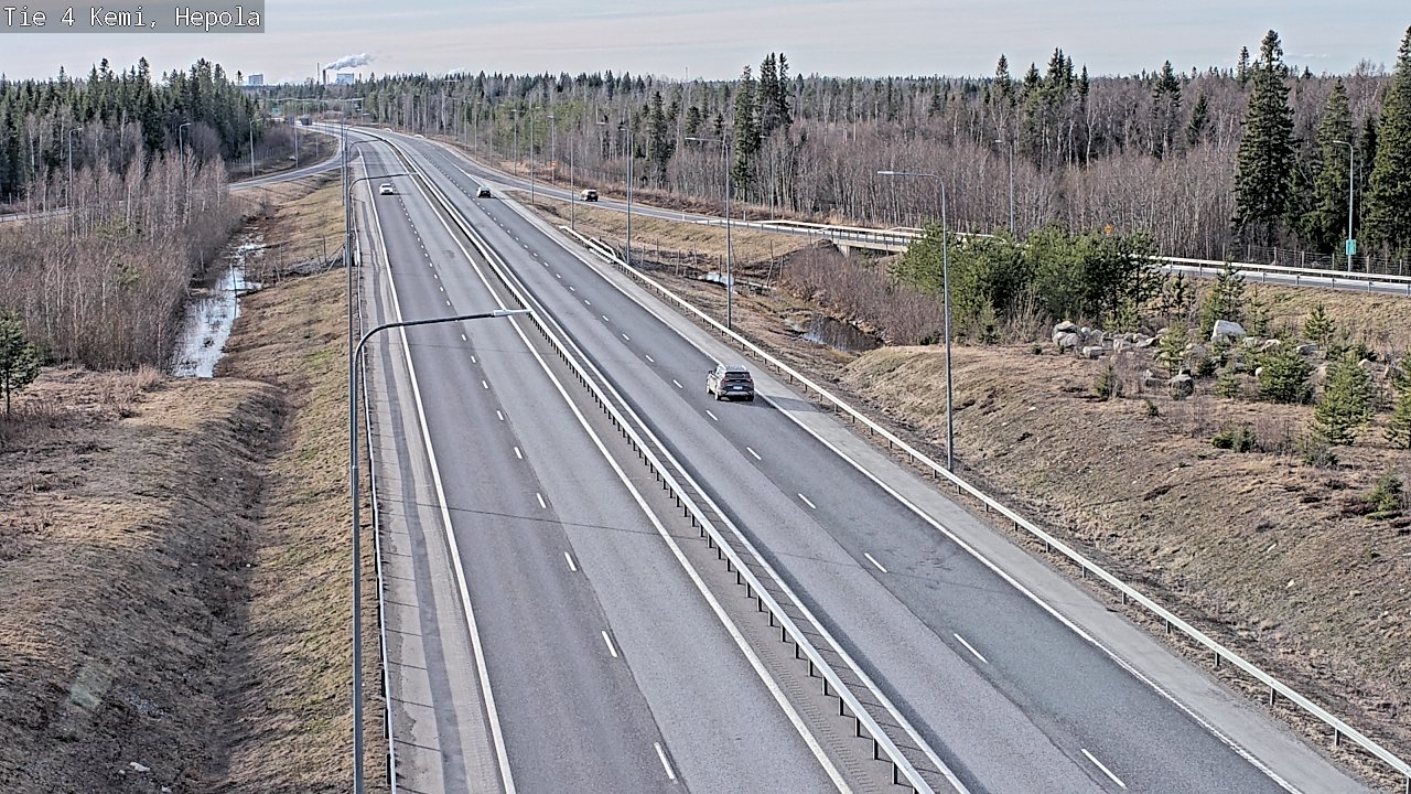 Weather Camera Image Road 4 Kemi, Hepola, Kemi, Lappi