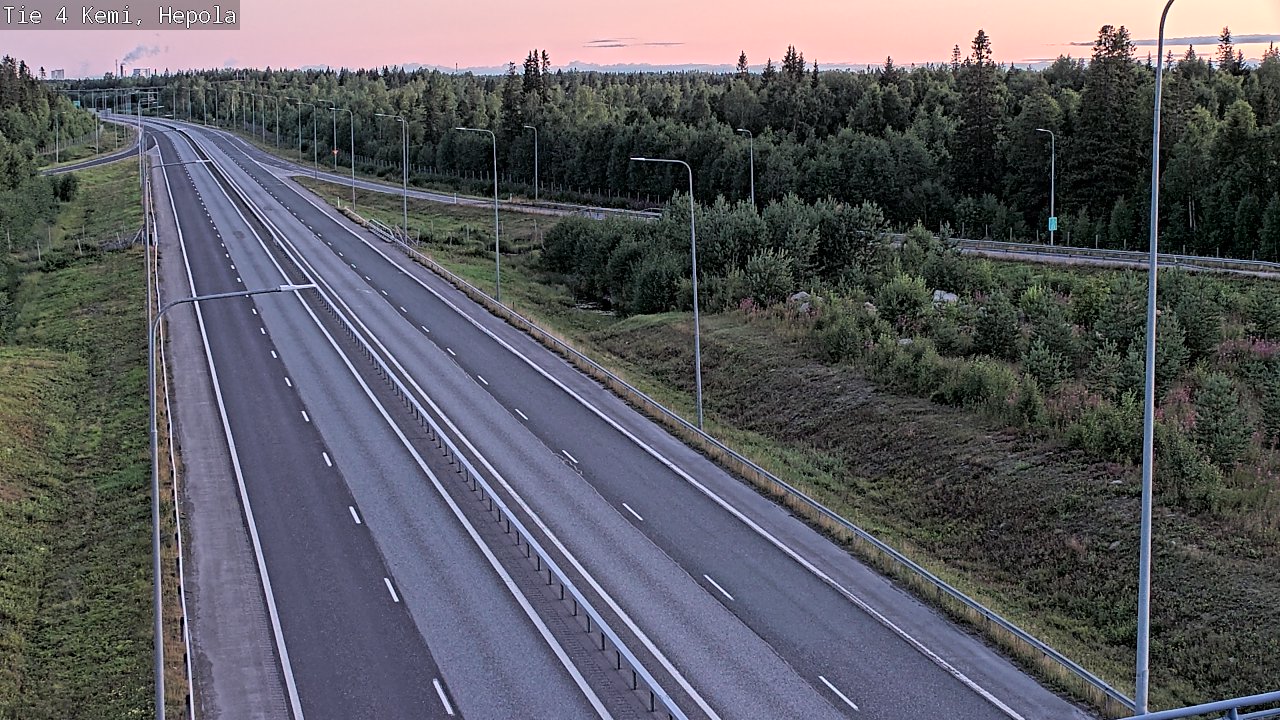 Kelikamerat Kuva Tie 4 Kemi, Hepola, Kemi, Lappi