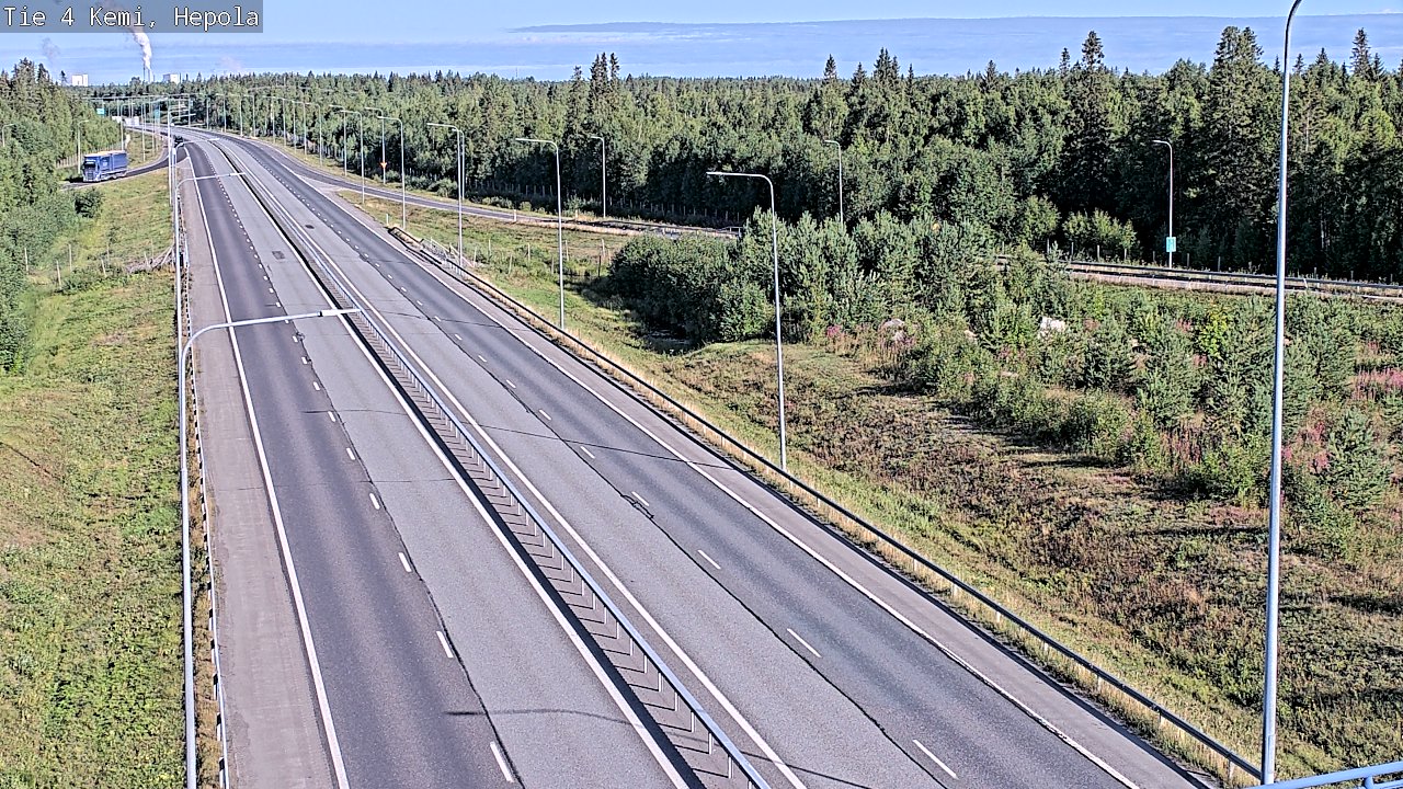 Weather Camera Image Väg 4 Kemi, Hepola, Kemi, Lappi
