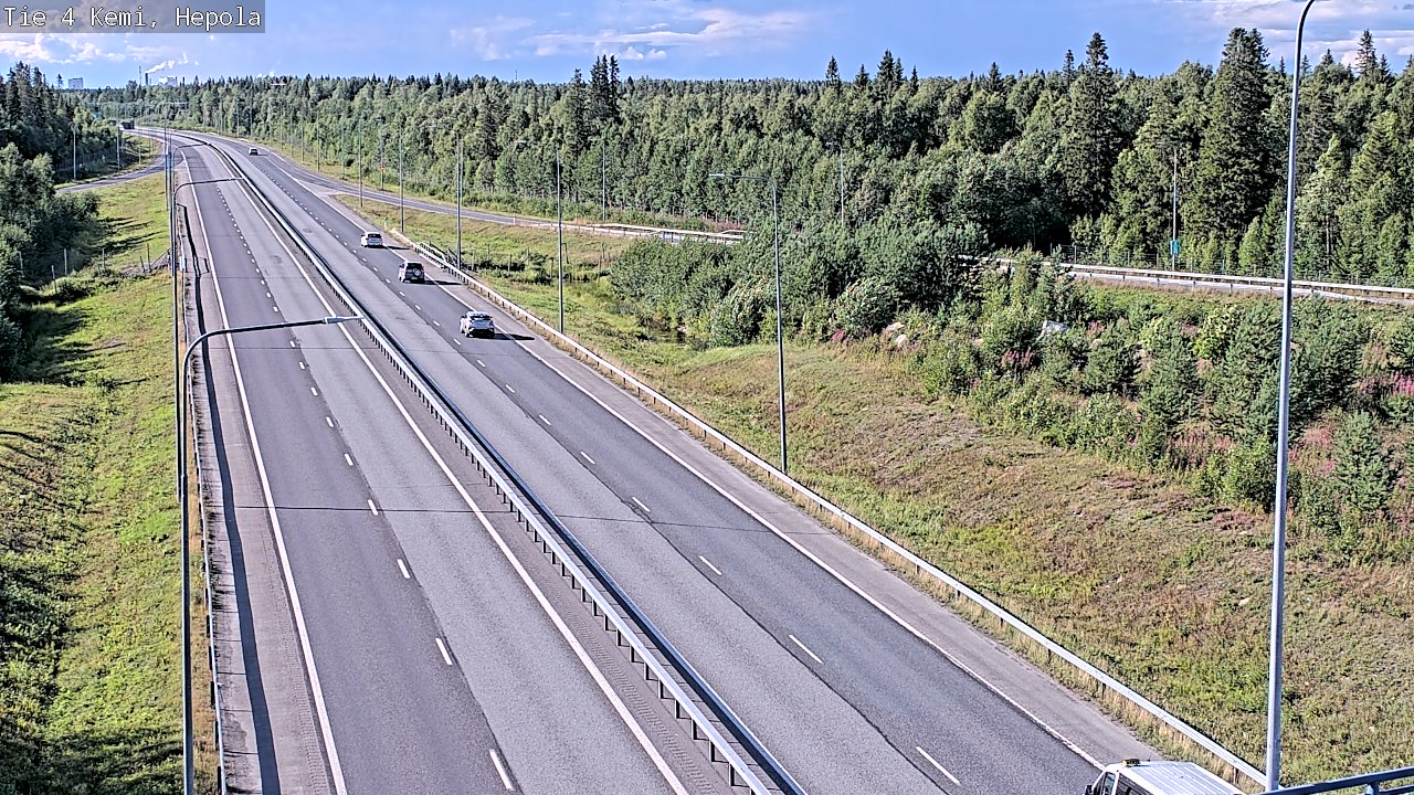 Kelikamerat Kuva Tie 4 Kemi, Hepola, Kemi, Lappi