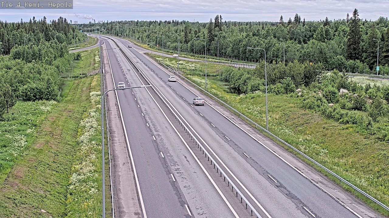 Weather Camera Image Road 4 Kemi, Hepola, Kemi, Lappi
