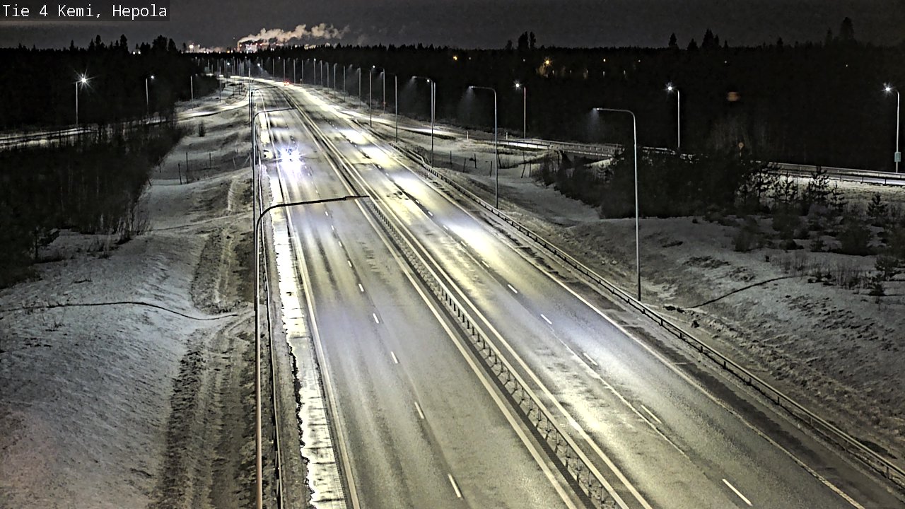 Kelikamerat Kuva Tie 4 Kemi, Hepola, Kemi, Lappi
