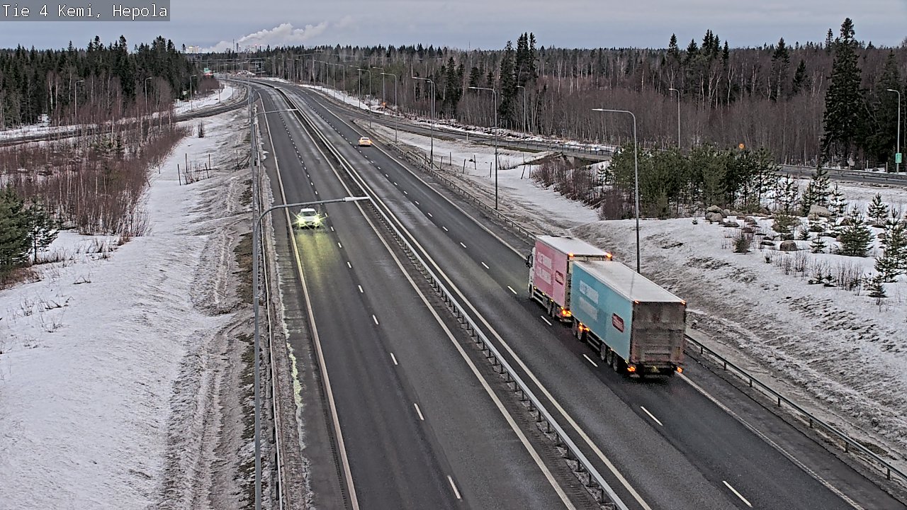 Kelikamerat Kuva Tie 4 Kemi, Hepola, Kemi, Lappi