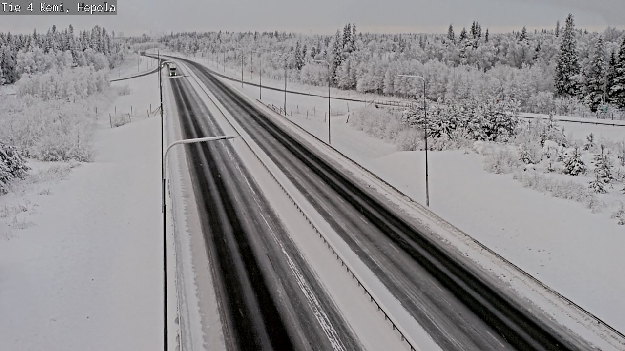 Kelikamerat Kuva Tie 4 Kemi, Hepola, Kemi, Lappi