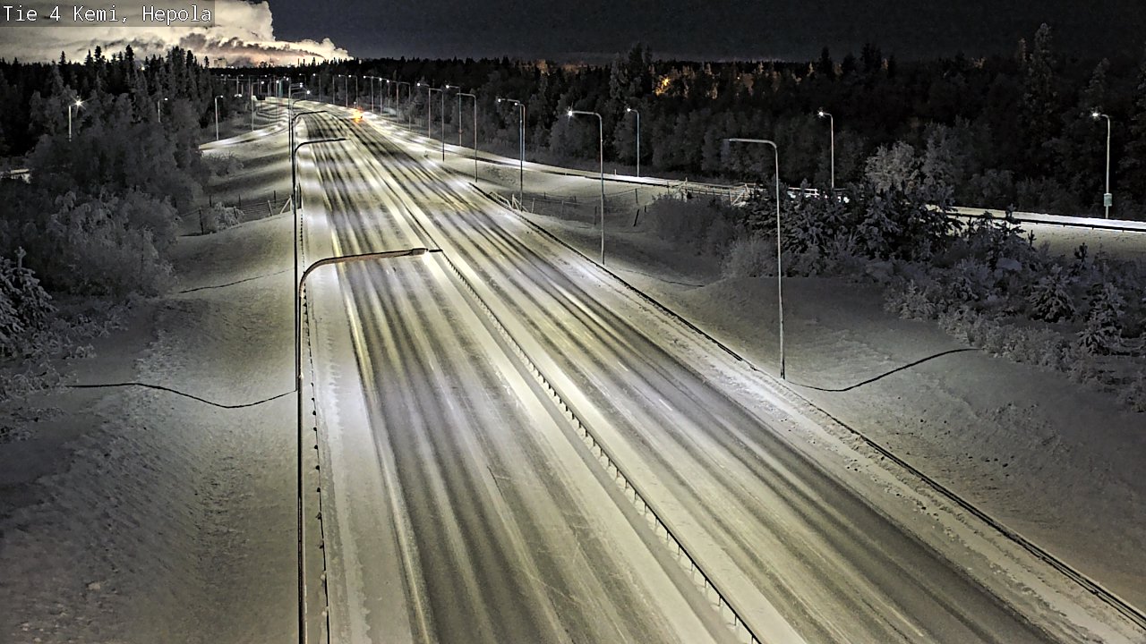Kelikamerat Kuva Tie 4 Kemi, Hepola, Kemi, Lappi
