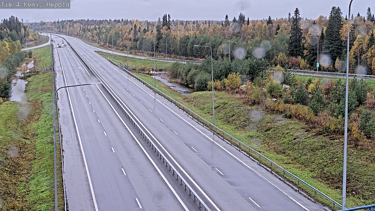 Weather Camera Image Road 4 Kemi, Hepola, Kemi, Lappi