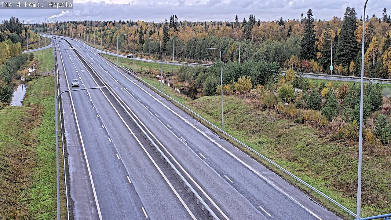 Kelikamerat Kuva Tie 4 Kemi, Hepola, Kemi, Lappi