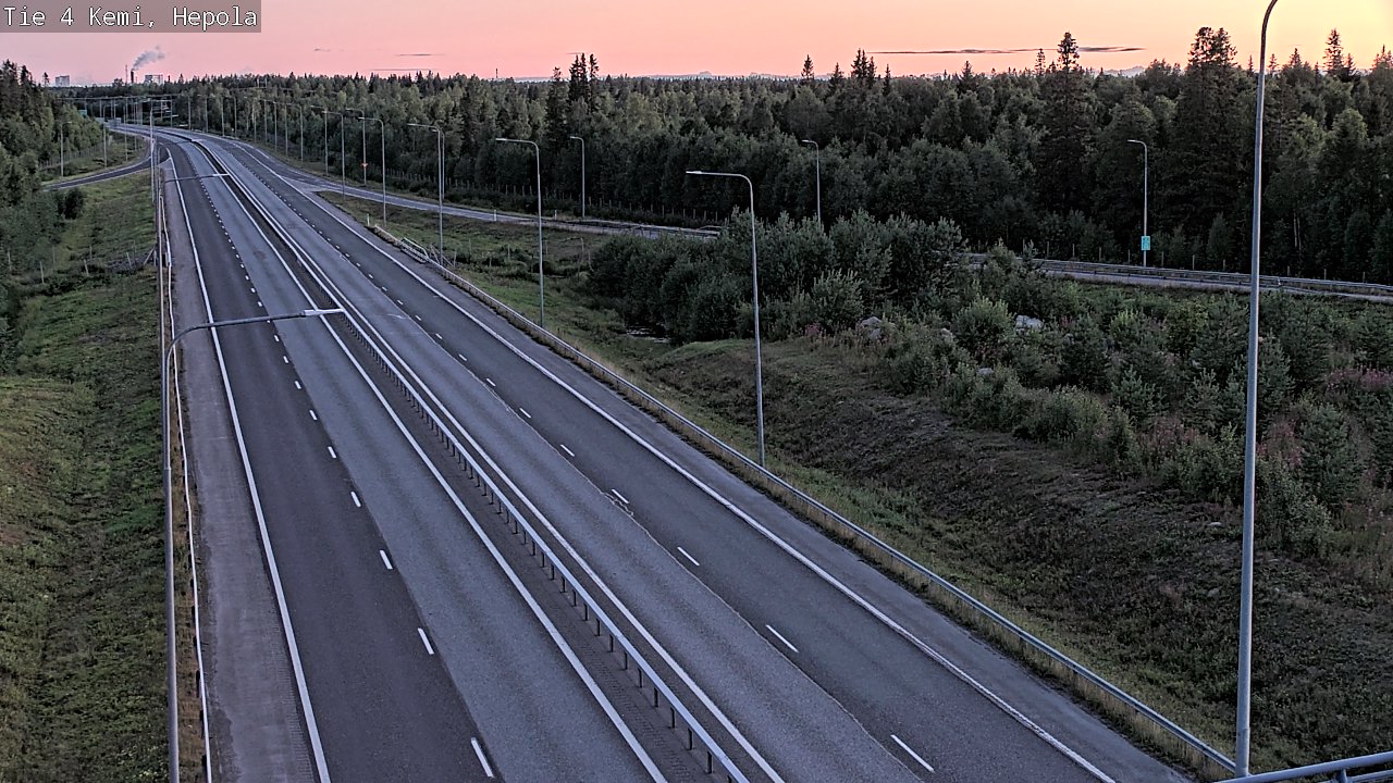 Kelikamerat Kuva Tie 4 Kemi, Hepola, Kemi, Lappi