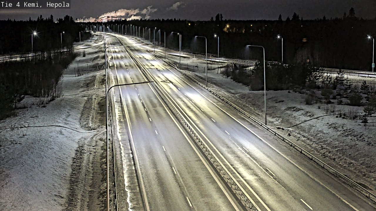 Kelikamerat Kuva Tie 4 Kemi, Hepola, Kemi, Lappi