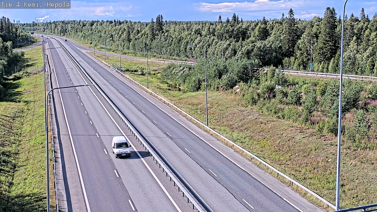 Kelikamerat Kuva Tie 4 Kemi, Hepola, Kemi, Lappi