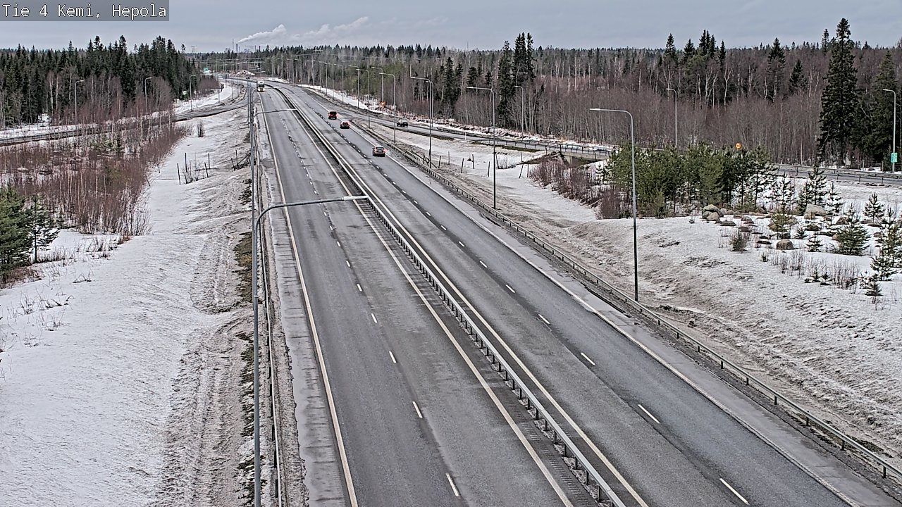 Kelikamerat Kuva Tie 4 Kemi, Hepola, Kemi, Lappi