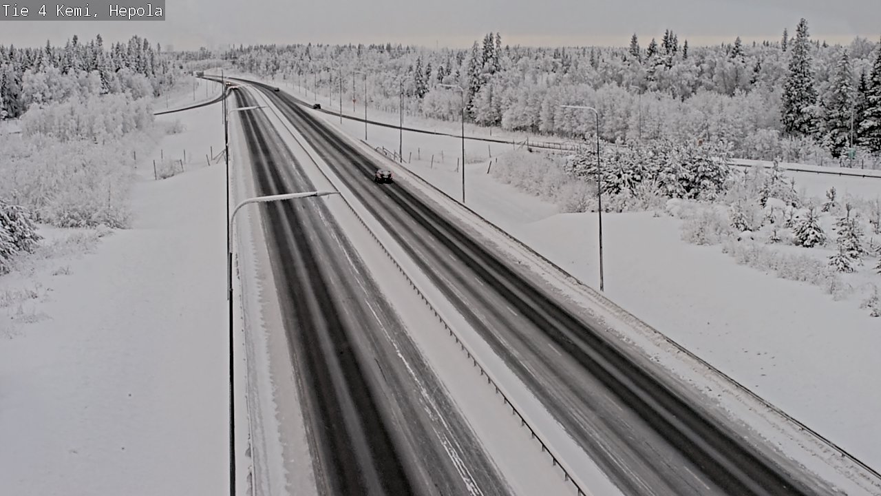 Kelikamerat Kuva Tie 4 Kemi, Hepola, Kemi, Lappi