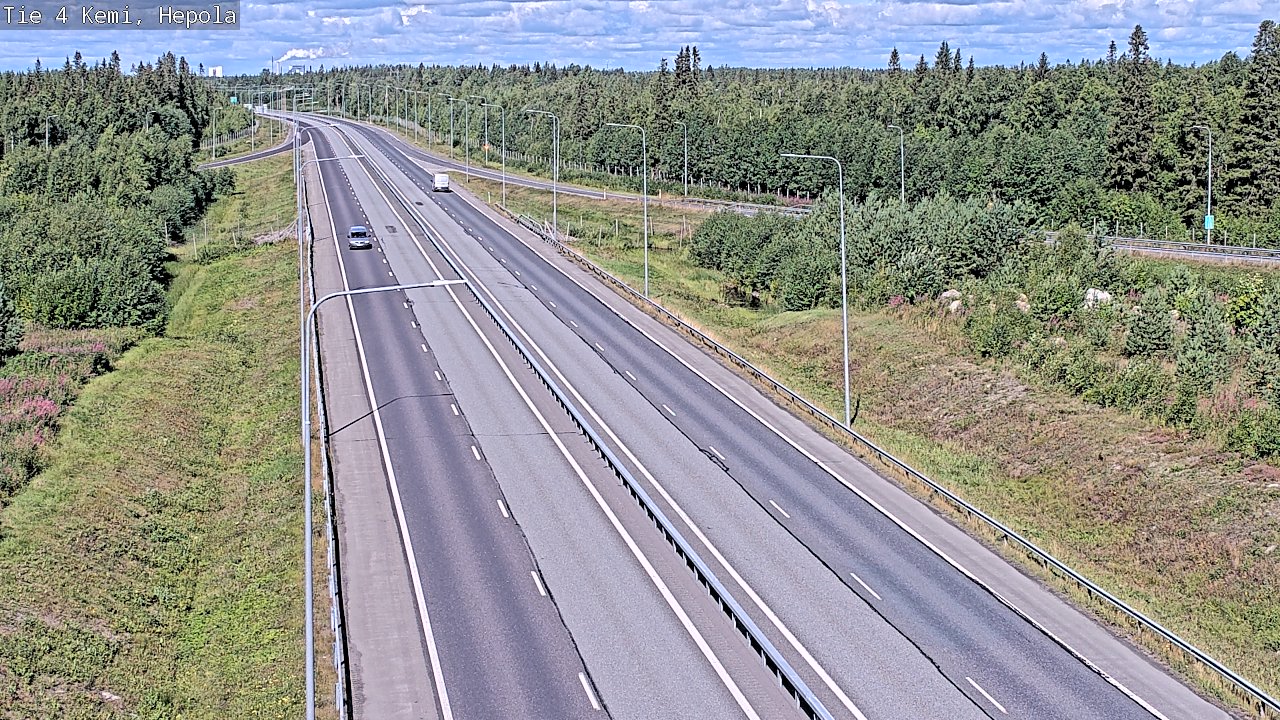 Kelikamerat Kuva Tie 4 Kemi, Hepola, Kemi, Lappi