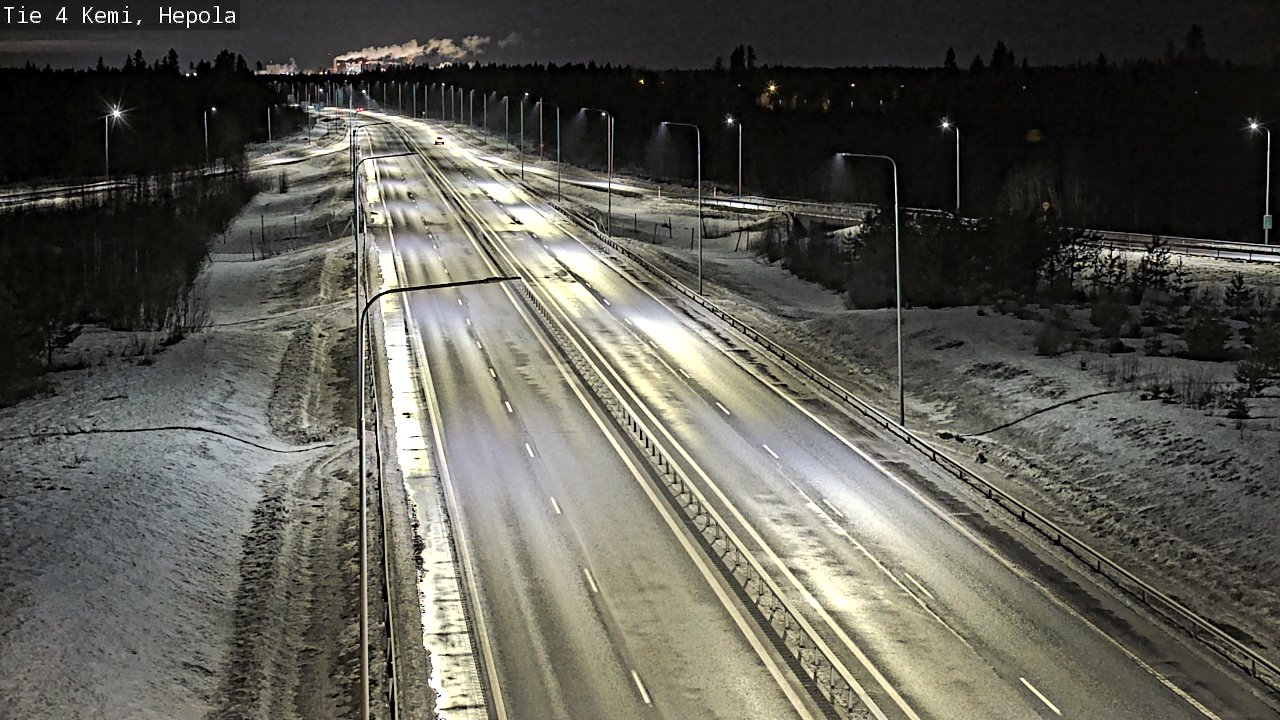 Kelikamerat Kuva Tie 4 Kemi, Hepola, Kemi, Lappi