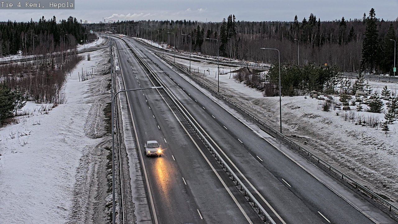 Kelikamerat Kuva Tie 4 Kemi, Hepola, Kemi, Lappi