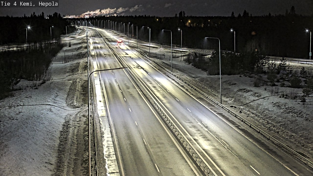 Kelikamerat Kuva Tie 4 Kemi, Hepola, Kemi, Lappi