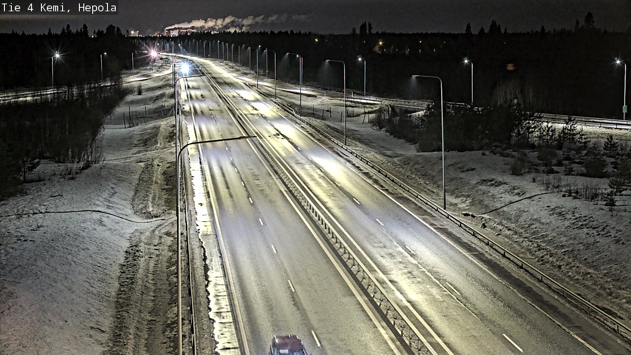 Kelikamerat Kuva Tie 4 Kemi, Hepola, Kemi, Lappi