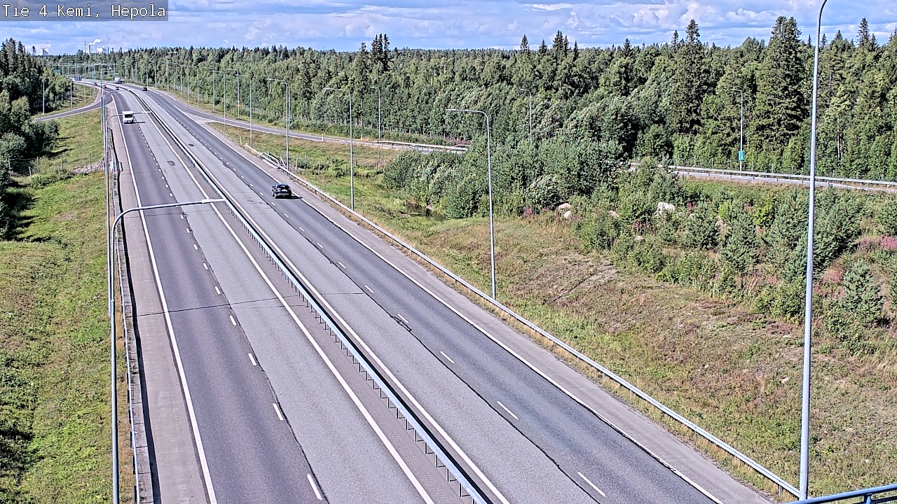 Kelikamerat Kuva Tie 4 Kemi, Hepola, Kemi, Lappi